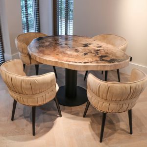 Tables and chairs