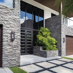 Vintage Cultural Stone Tiles - DIY Outdoor Wall Cladding for Rustic Charm