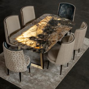 Tables and chairs