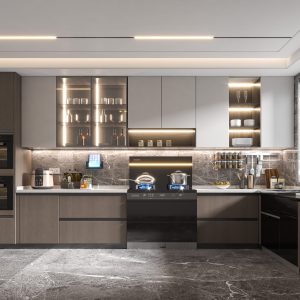 Kitchen cabinets